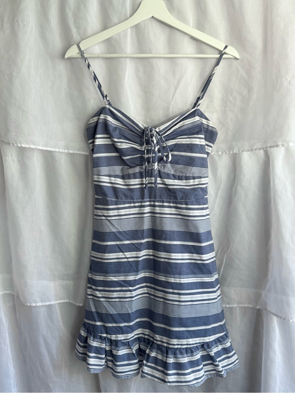 Copper Key Striped Mini Dress